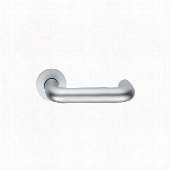 Matlock Aluminium Round Bar Lever On Rose 22mm Pk-2