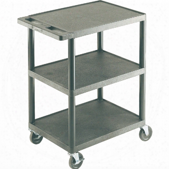 Matlock Service Trolley 3 Flat Shelves 610x458x840mm