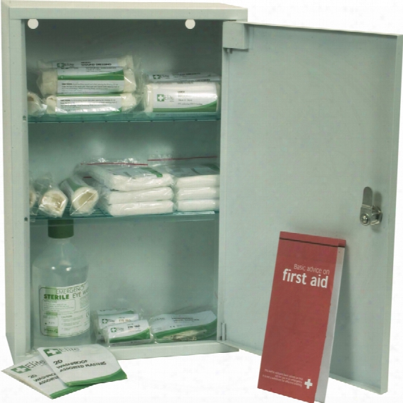 Medikit 20-person Kit In Metal Lockable Cabinet