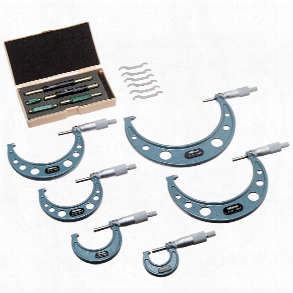 Mitutoyo 103-904-10 (103-904-01) Micrometer & Standards Set
