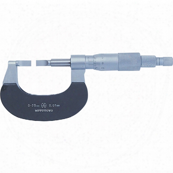 Mitutoyo 122-125 0-1" Blade Micrometer