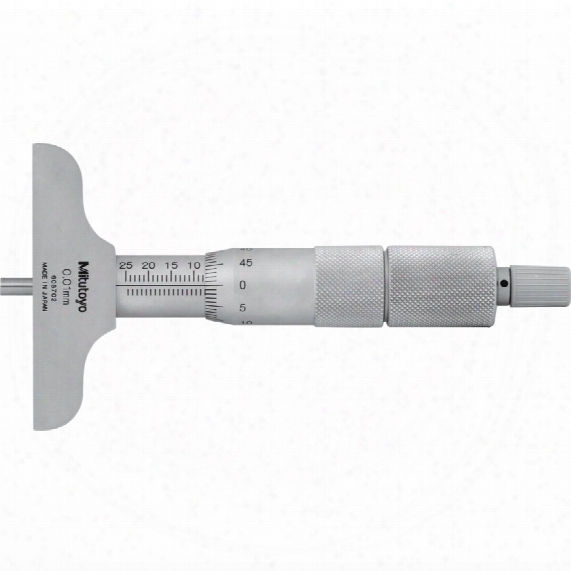 Mitutoyo 129-110 0-75mm Depth Micrometer