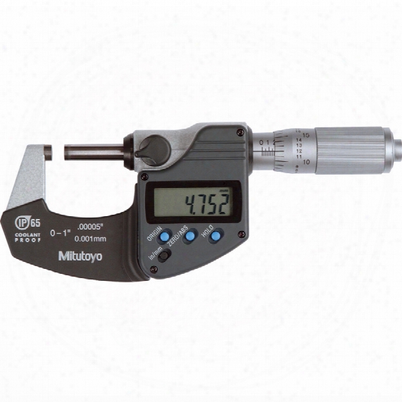 Mitutoyo 293-345-30 (293-345) D Ma Tic Ext. Micrometer Ip65