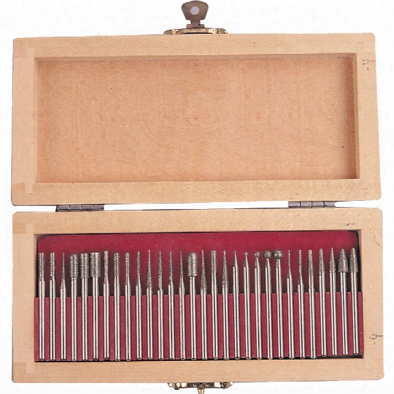 Senator Diamond Coated Burr Set 3mm Shank (30pc)