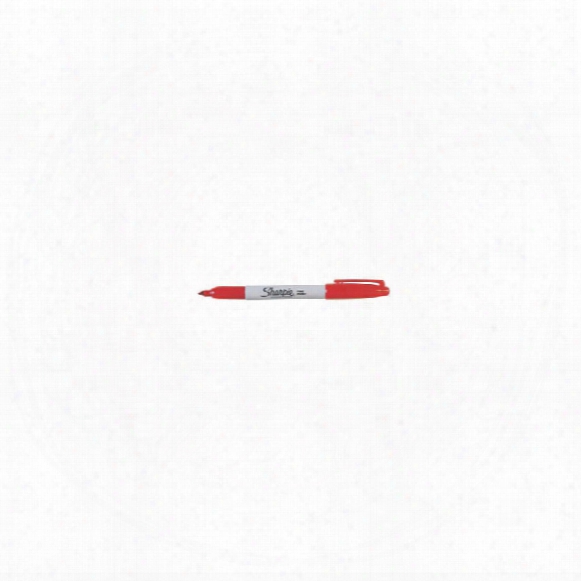 Sharpie Fine Perm Marker Red (pk-12) S0810940