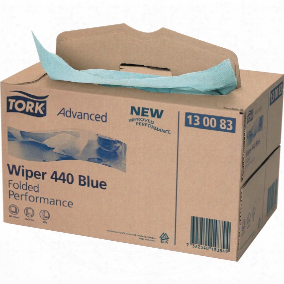 Tork 130083 Ind. H/d Paper 440 Handy Box 3ply Blue (1)