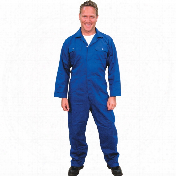 Workranger Large (42/44) Polycotton Boiler Suit (r/blue)