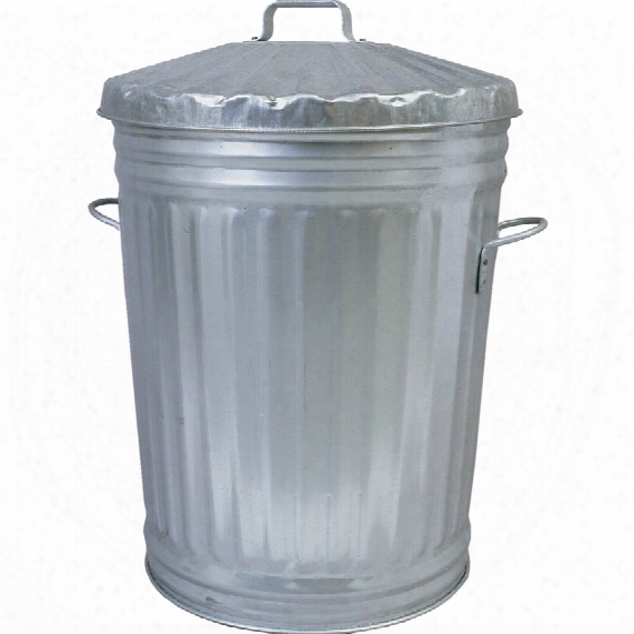 Kennedy 18" Galvanised Dustbin C/ W Lid