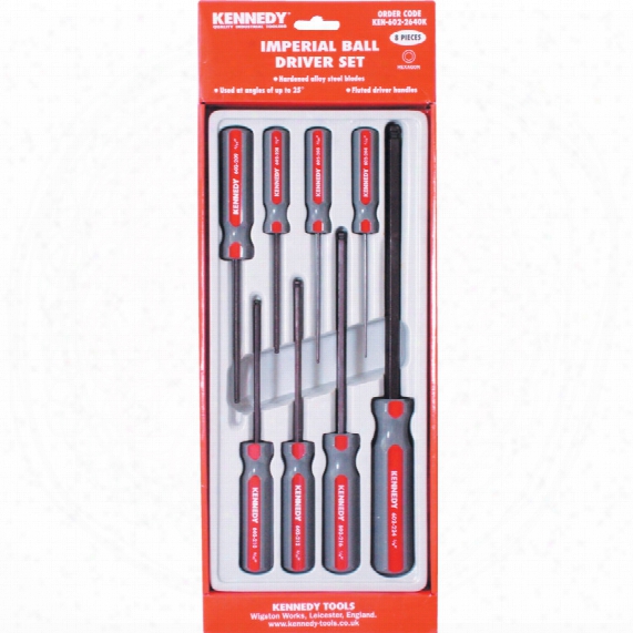 Kennedy Imperial Hexagon Ball Driver Set (8-pce)
