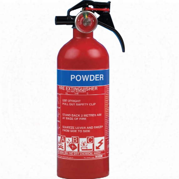 Kidde Ksps1x Multi-purpose Fire Extinguisher 1kg Abc