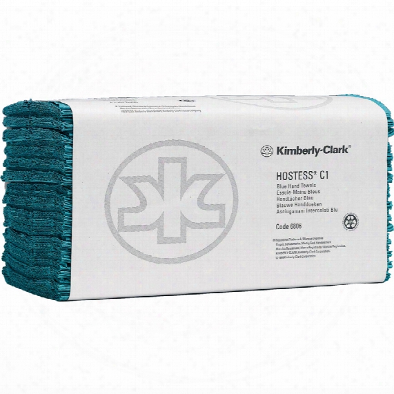 Kimberly Clark Professional 6806 Hostess Hand Towels Blue (24 Sleeves)