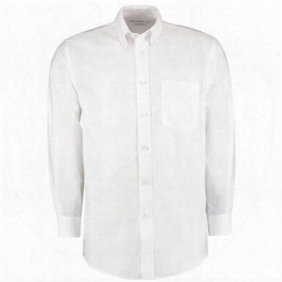 Kustom Kit Kk351 L/s White Oxford Shirt 17