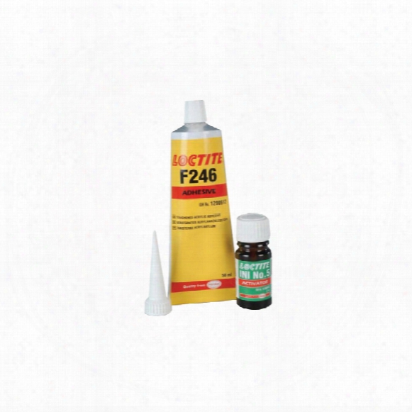 Loctite F246 Structural Adhesive + No.5 Initiator Kit 50ml