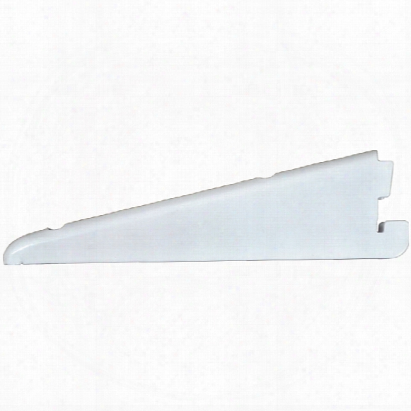 Matlock 120mm White Bracket (single) Twinslot Shelving