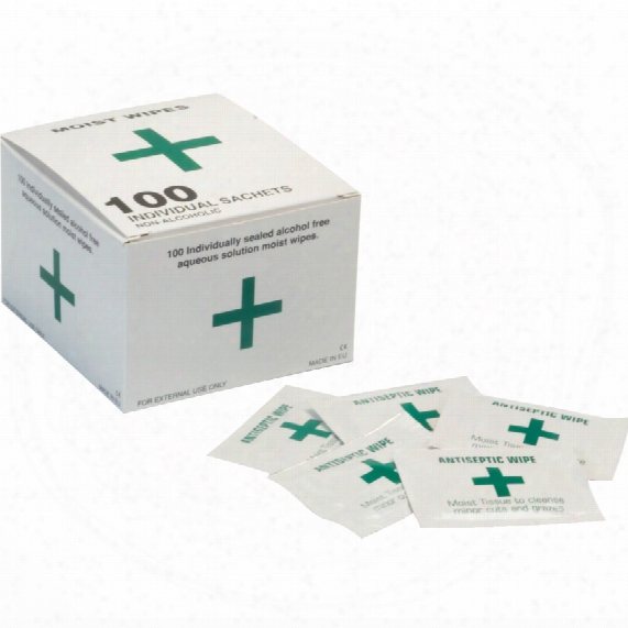 Medikit Alcohol-free Wipes (box-100) Moist 14x14cm