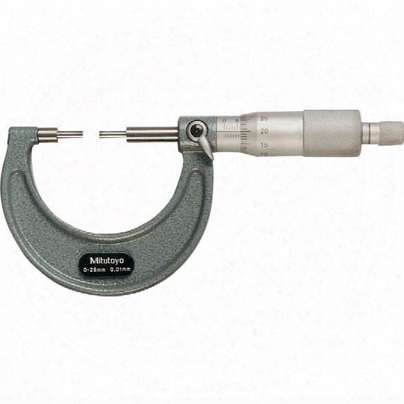 Mitutoyo 111-166 0-1" Spline Micrometer