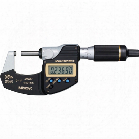 Mitutoyo 293-185 Digital Micrometer Ip65 Quantumike