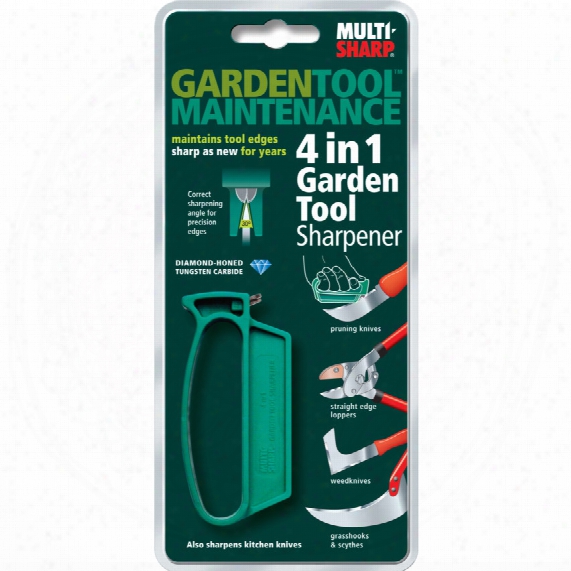 Multisharp Ms1501e 4-in-1 Garden Tool Sharpener