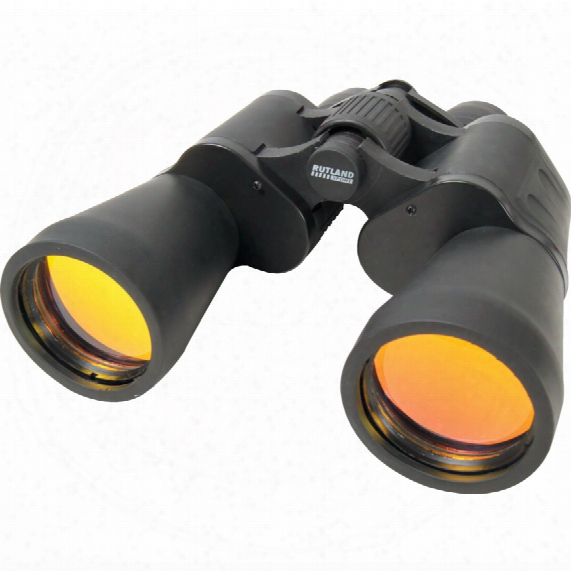 Rutland Sport 10x50 Mag Binoculars Red Lenses