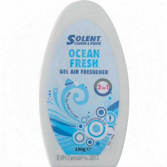 Solent Cleaning Gel Air Freshener Ocean Fresh 190ml