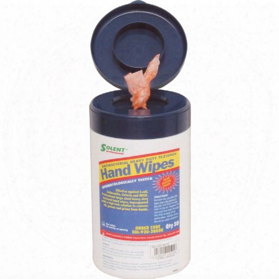 Solent Cleaning Heavy Duty Hand Wipes (in Handy Tube-50)