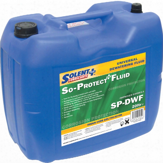 Solent Lubricants Plus Solent Universal Applicable Dewatering Fluid 20ltr