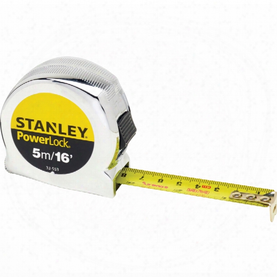 Stanley 0-33-553 5m/16ft Micro Po Werlock Tape Carded