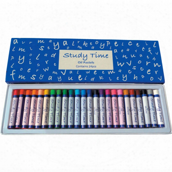 Study Time Standard Oil Pastels (ass. Pack 24)
