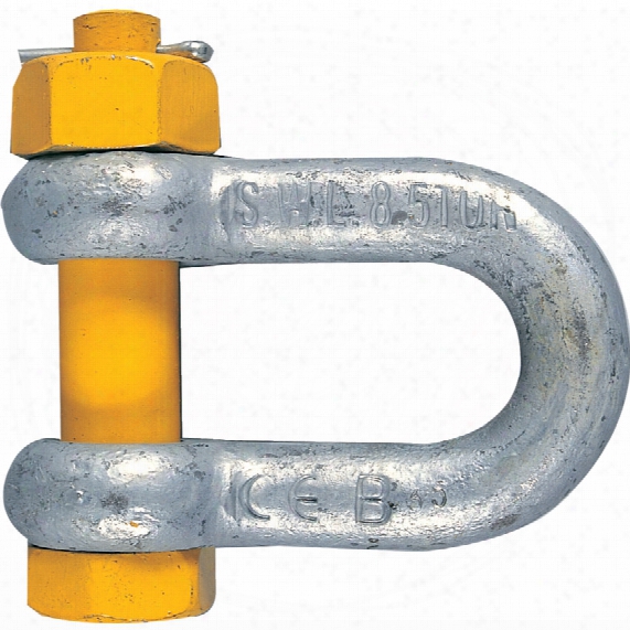 Ttc Lifting Gear 02122 Screw Pin Bow Shackle Swl 6.50t C/w Cert.