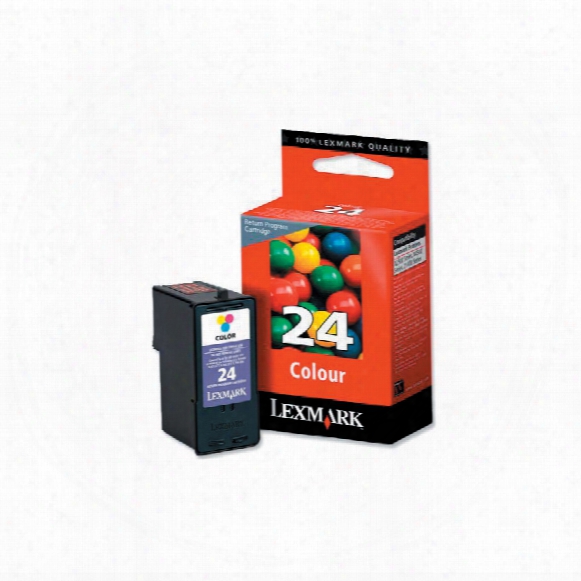 18c1524e No.24 Lexmark Colour Cartridge