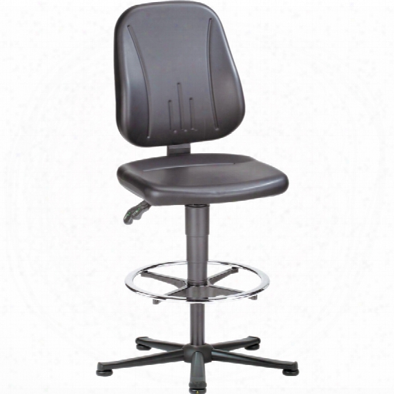 Bimos Esd Unitec 3 High Chair Black + Glides/footring