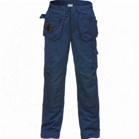 Fristads Kansas 2084 Icon Proworker Men's Navy Luxe Trousers - Size 34s
