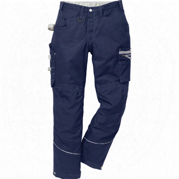 Fristads Kansas 2123 Gen Y Men's Navy Trousers - Size 42r