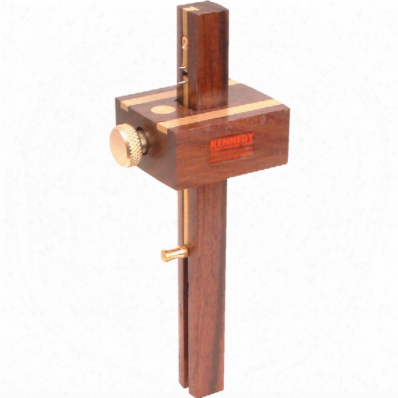 Kennedy Brass Plated Rosewood Mortice Gauge