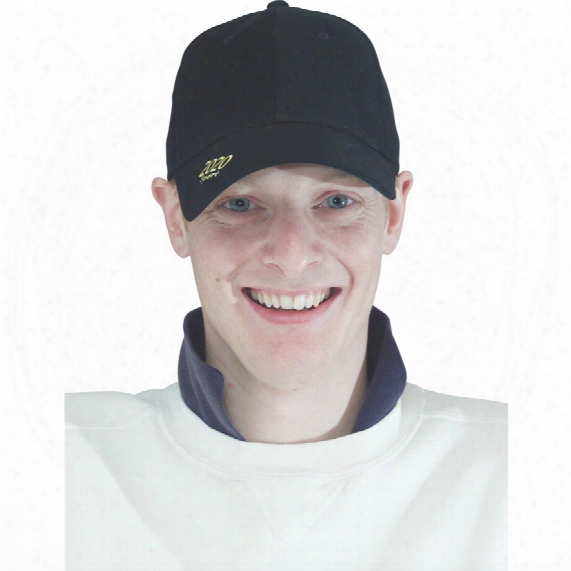 Kennedy Cotton Fleece Baseball Ca P-black