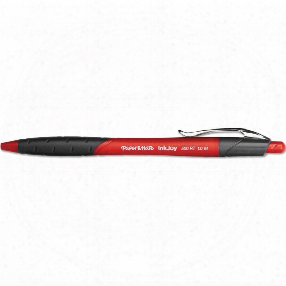 Paper Mate Papermate Inkjoy 500 Retractable Med Red (pk-12)