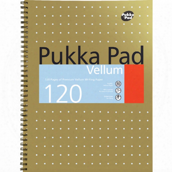 Pukka Pad Pukka A4 Vellum Pad - Ruled (pk-3)