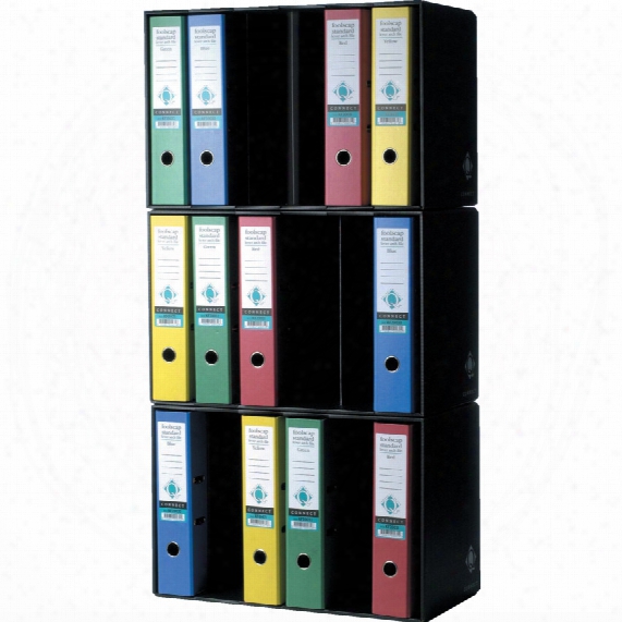 Qconnect Q Connect Lever Arch Module Black (pk-5)