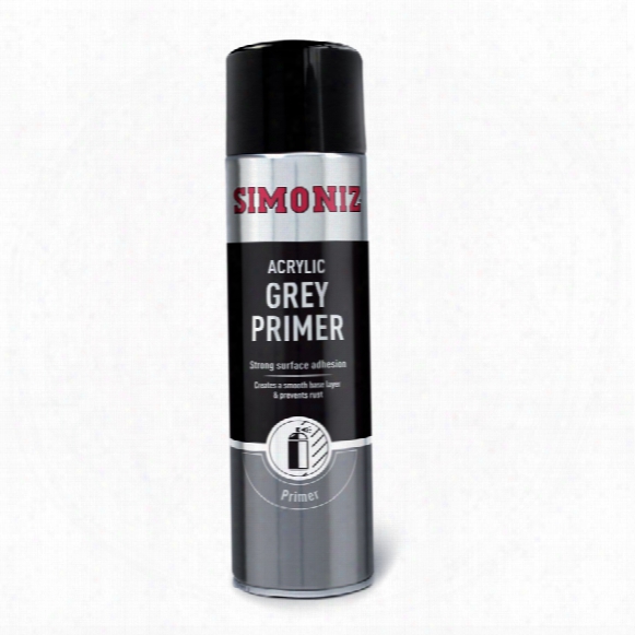 Simoniz Simp16d Satin Matt Black Acrylic Car Paintc Log Free Aerosol 500ml