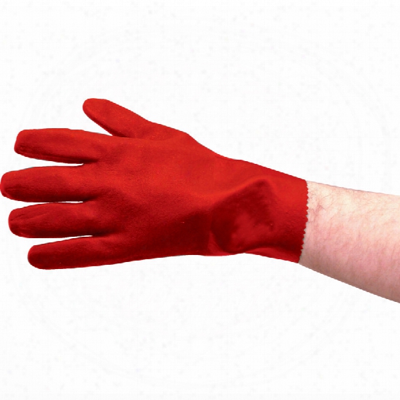 Workranger Red Pvc 11" Fully Coated Gauntlets