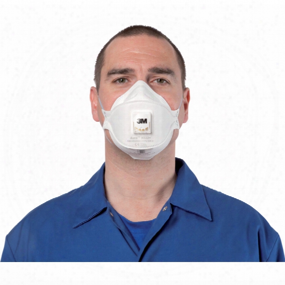 3m Aura 9322+ Valved Dust/mi St Respirators Ffp2 (10)