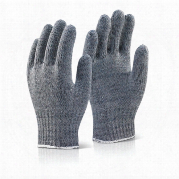 Beeswift Click2000 Mixed Fibre Knit Wrist Gloves Size 10
