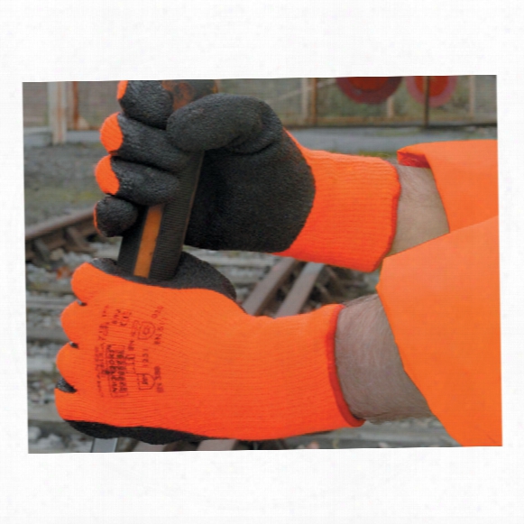 Marigold Orange Viz Pf Insulator Gloves Size 8