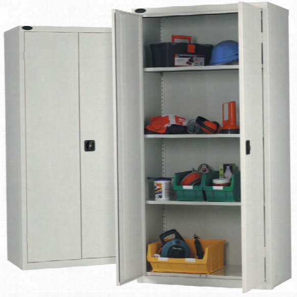 Matlock Silver/silver Ind. Std. Cupboard 1780x915x460mm