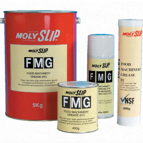 Molyslip Fmg Food Grease 450gm Tin