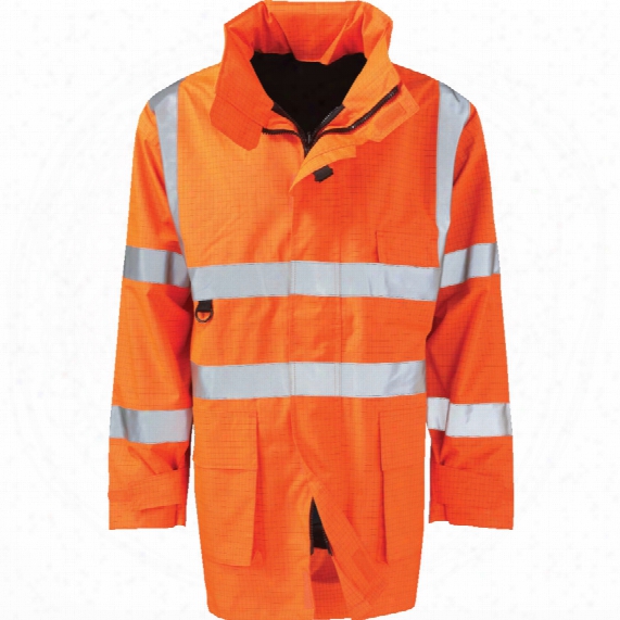 Orbit International Vesuvius Hydra Matrix Orange Jacket Large