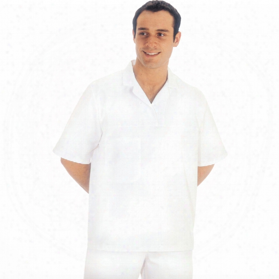 Portwest 2209 Bakers Short Sleeved Shirt White (l)