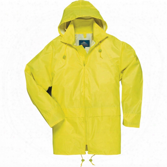 Portwest S440 Classic Yellow Rain Jacket - Size Xl