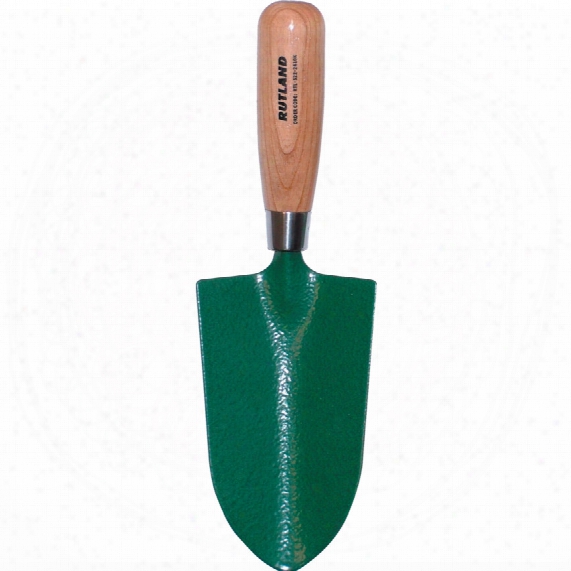 Rutland C/s Hand Trowel Wooden Handled