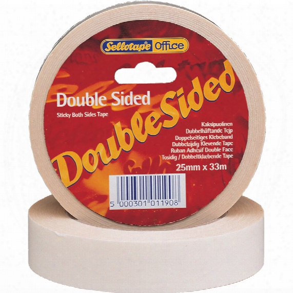 Sellotape 12mmx33m Double-sided Tape